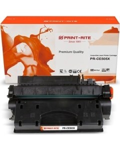 Картридж TFHAKFBPU1J PR CE505X CE505X black 6500стр для HP LaserJet P2050 P2055 P2055D P2055DN P2055 Print-rite