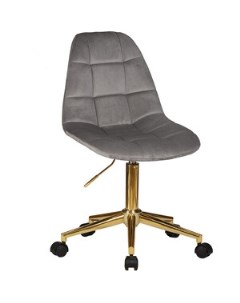 Офисное кресло для персонала DIANA LM 9800 Gold серый велюр MJ9 75 Dobrin
