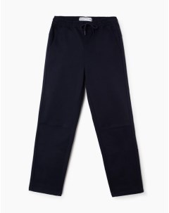 Тёмно синие брюки Comfort для мальчика Gloria jeans