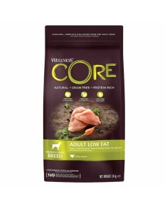 Сore сухой корм для собак средних и крупных пород со сниженным содержанием жира из индейки беззернов Core