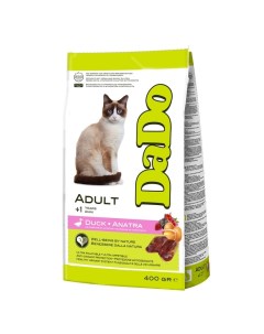 Cat Adult Duck сухой корм для кошек с уткой 400 г Dado