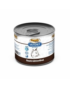 VET Gastrointestinal влажный корм для кошек с индейкой курицей и рисом в консервах 240 г Organic сhoice
