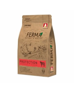 Ferma Protection сухой корм для собак мелких и средних пород с говядиной и рубцом 1 5 кг Зоогурман