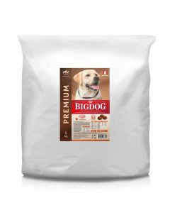 Big Dog сухой корм для собак средних и крупных пород с индейкой 5 кг Зоогурман