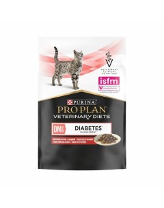 Veterinary Diets DM влажный корм для кошек при диабете с говядиной 85 кг Pro plan