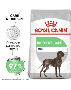 Maxi Digestive Care сухой корм для собак крупных пород с чувствительным пищеварением 12 кг Royal canin