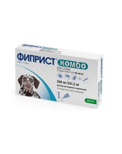 ФИПРИСТ КОМБО раствор для наружного применения для собак 20 40 кг Крка