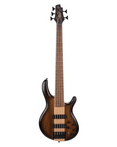 Бас гитара C5 Plus OVMH ABB Artisan Series 5 струнная коричневая Cort