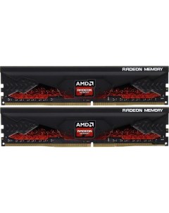 Память оперативная Radeon 16GB DDR4 4000 DIMM R9 Gamers Series Black R9S416G4006U2K Amd