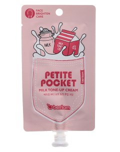 Крем для лица Petite Pocket Milk Tone Up Cream Berrisom