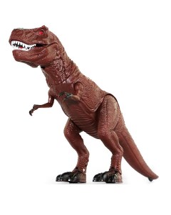 Динозавр T Rex на РУ свет звук в коробке светятся глаза подвижные конечности рычит 9989 Carnival trading