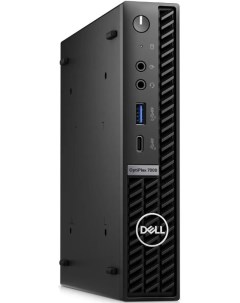 Компьютер Optiplex 7000 Micro i7 12700T 16GB 512GB SSD UHDG 770 GbitEth WiFi BT 260W мышь клавиатура Dell