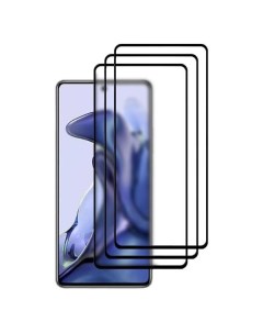 Защитное стекло для смартфона Perfeo для Xiaomi Mi 11T 11T PRO 12T 12T PRO Комплект 3ш для Xiaomi Mi