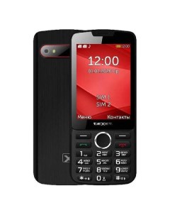 Мобильный телефон teXet TM 308 черный красный TM 308 черный красный Texet