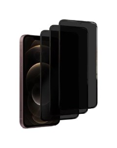 Защитное стекло для смартфона Perfeo Apple iPhone 13 Pro Max черный 3D Антишпион Компл Apple iPhone 