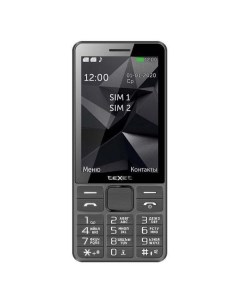 Мобильный телефон teXet TM D324 серый TM D324 серый Texet