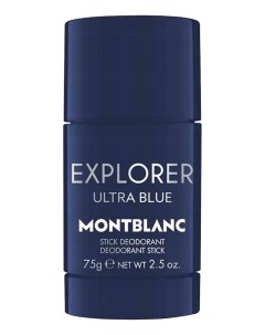 Explorer Ultra Blue дезодорант твердый 75г Montblanc