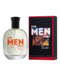 For Men Only Style туалетная вода 100мл Brocard