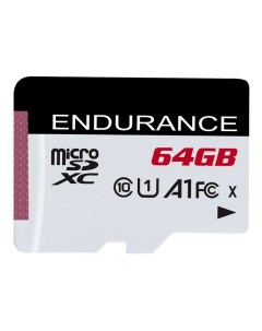 Карта памяти 64Gb MicroSDXC Class 10 High Endurance SDCE 64GB Kingston