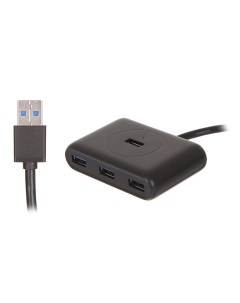 Хаб USB UG 20291 USB 3 0 4 ports 0 8m Black Ugreen