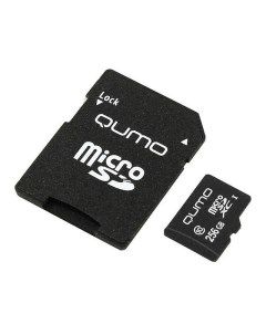 Карта памяти 256Gb MicroSDXC UHS I U3 Pro Seria 3 0 QM256GMICSDXC10U3 с адаптером SD Qumo