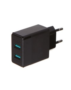 Зарядное устройство Y1 Tech 2 USB 2 4A Black УТ000027220 Red line