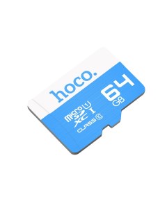 Карта памяти 64Gb Micro Secure Digital Class 10 Blue 6957531085829 Hoco