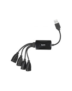 Хаб USB2 0 4xUSB BU HUB4 0 3 U2 0 Splitter Buro