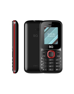 Сотовый телефон 1848 Step Black Red Bq