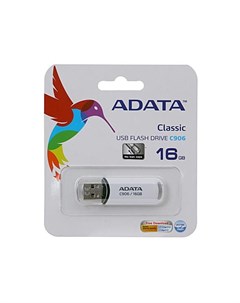 Флешка USB 16Gb C906 AC906 16G RWH белый Adata