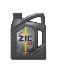 Моторное масло X7 LS 10W 40 6л синтетическое Zic