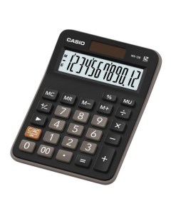 Калькулятор MX 12B 12 разрядный черный Casio