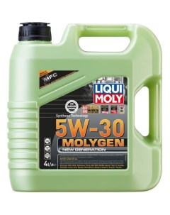 Моторное масло Molygen New Generation 5W 30 4л синтетическое Liqui moly