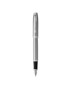 Ручка перьев IM Essential F319 2143635 Brushed Metal CT F ст нерж подар кор Parker