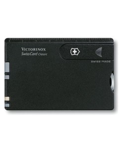 Швейцарская карта SwissCard Classic черный коробка подарочная Victorinox