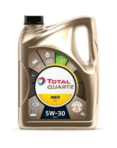 Моторное масло Quartz Ineo ECS 5W 30 4л синтетическое Total