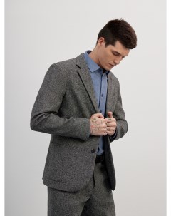 Пиджак с шерстью серый 20line