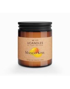 Свеча ароматическая Mango Kiss Chez Maman 37 190 г Ucandles