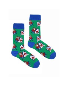 Носки Санта на Акуле р 40 45 Krumpy socks