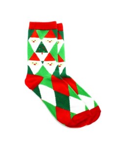 Носки Новогоднее настроение Ромбики р 35 40 Krumpy socks