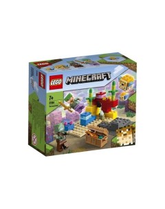 Конструктор Minecraft 21164 Коралловый риф Lego