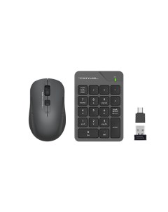 Комплект мыши и клавиатуры Fstyler FG1600C Air серый черный A4tech