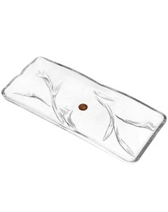 Блюдо стекло закаленное для канапе 34 5 см бесцветное Ева 2020 Walther glas