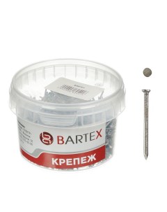 Гвоздь строительный диаметр 1 2х20 мм 0 3 кг в банке Bartex