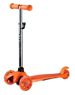 Самокат WX MINI 881 детский трёхколёсный нагрузка до 60 кг orange оранжевый Farfello
