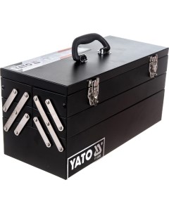 Трехярусный металлический ящик для инструмента Yato