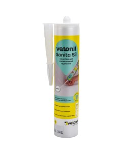 Санитарный силиконовый герметик Vetonit