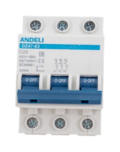 Автоматический выключатель Andeli