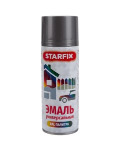 Универсальная аэрозольная краска эмаль Starfix