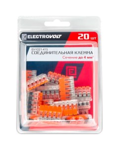 Универсальная 5 х проводная клемма Electrovolt